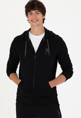 Erkek Siyah Örme Hırka - 50269401047