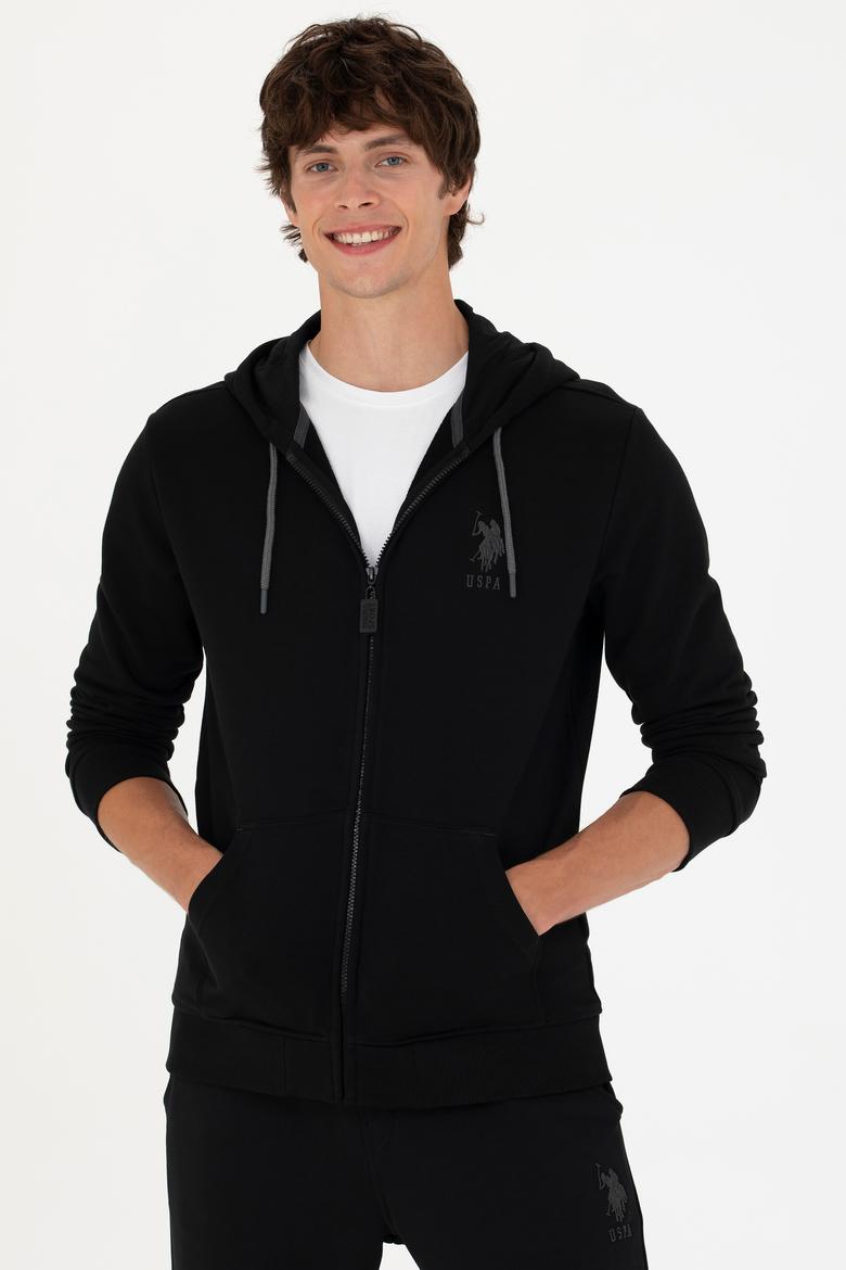 Erkek Siyah Örme Hırka - 50269401047