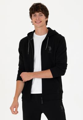 Erkek Siyah Örme Hırka - 50269401047