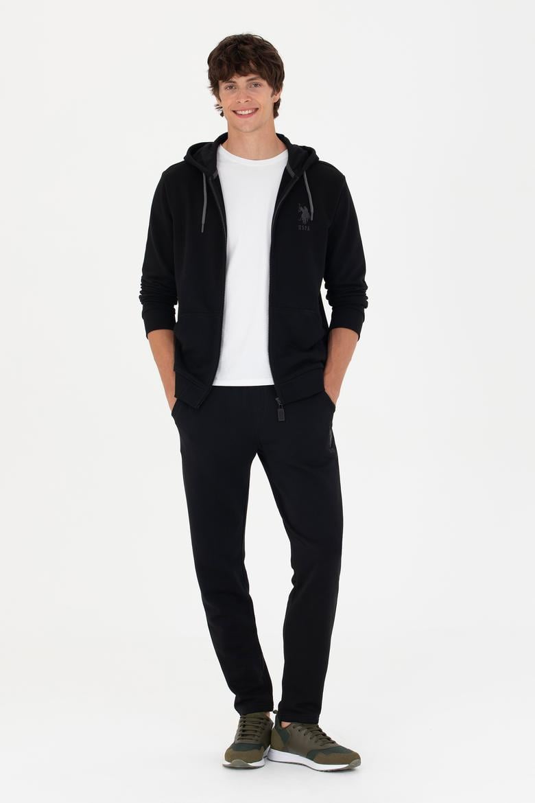 Erkek Siyah Örme Hırka - 50269401047