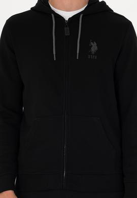 Erkek Siyah Örme Hırka - 50269401047