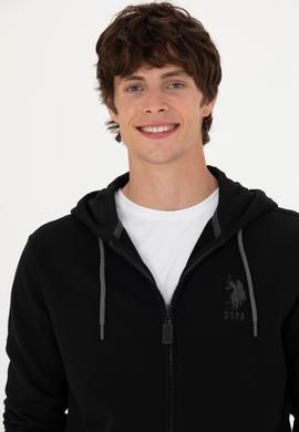 Erkek Siyah Örme Hırka - 50269401047