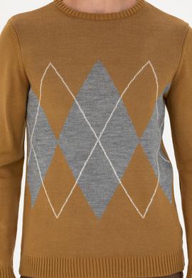 Erkek Açık Haki Kazak - 50272105015