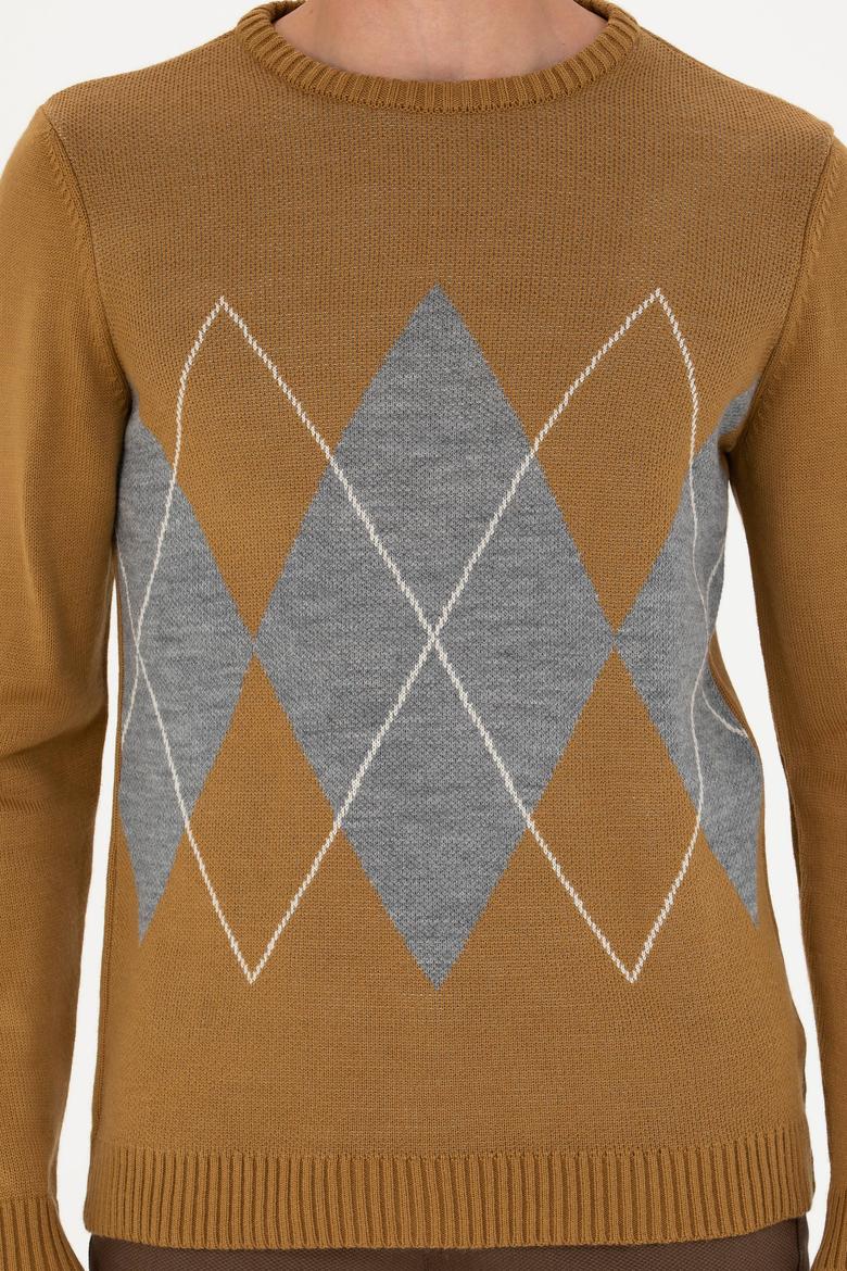 Erkek Açık Haki Kazak - 50272105015