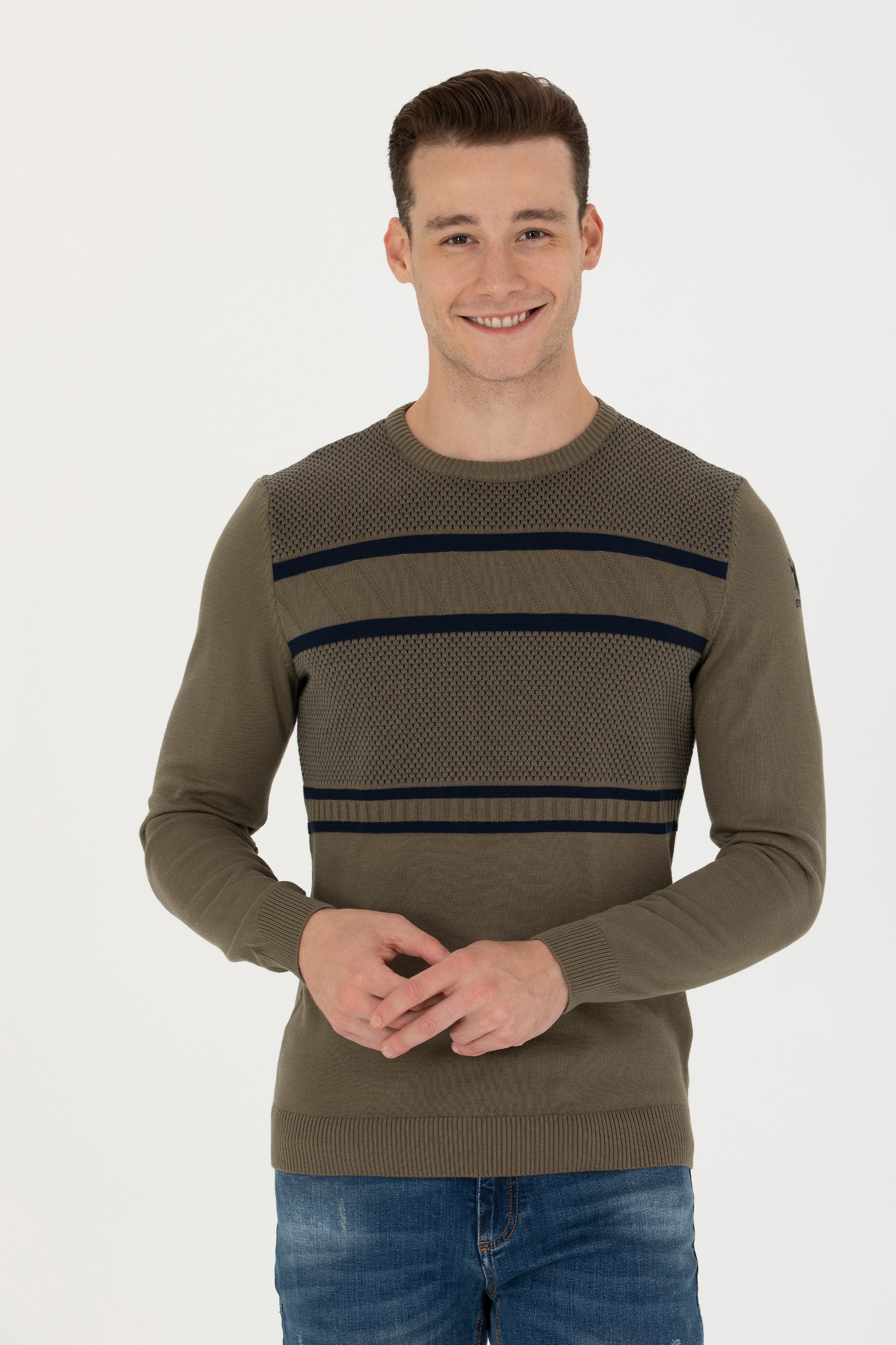 Erkek Haki Kazak - Image 1