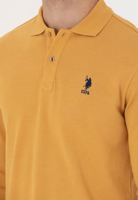 Erkek Hardal Basic Sweatshirt - 50276503027