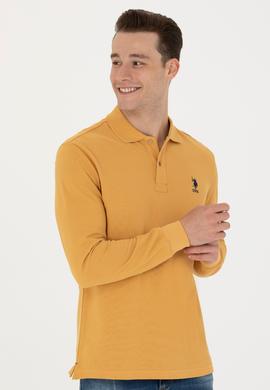 Erkek Hardal Basic Sweatshirt - 50276503027