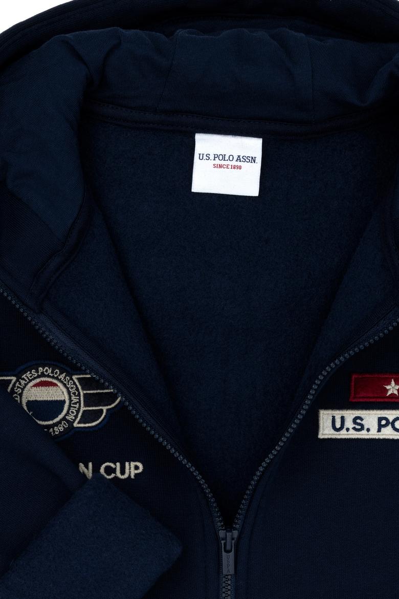 Erkek Çocuk Lacivert Kapüşonlu Sweatshirt - 50270799011