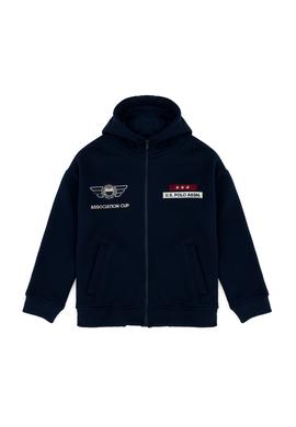 Erkek Çocuk Lacivert Kapüşonlu Sweatshirt - 50270799011