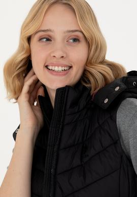 Kadın Siyah Yelek - 50269101034