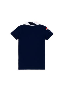 Erkek Çocuk Lacivert Basic Polo Yaka Tişört - 50263006075