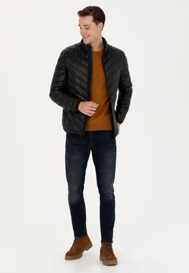 Erkek Siyah Mont - 50269096016