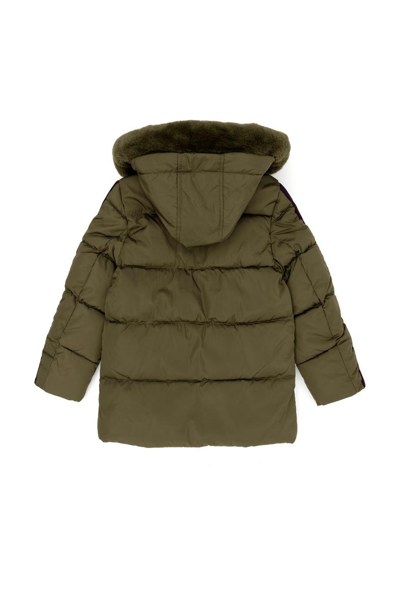 Erkek Çocuk Haki Kapüşonlu Mont - 50271503069