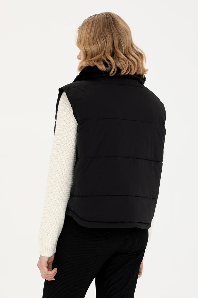 Kadın Siyah Yelek - 50271166021