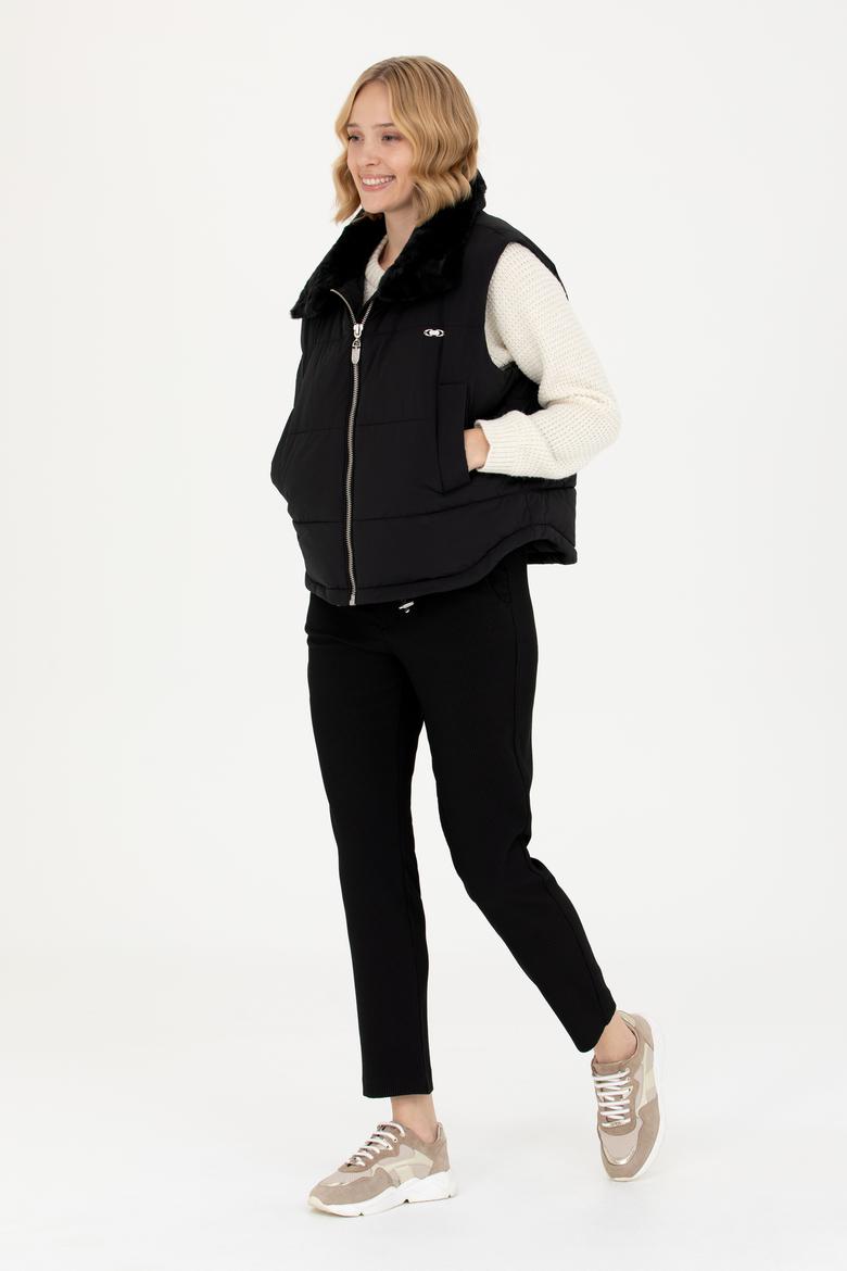 Kadın Siyah Yelek - 50271166021