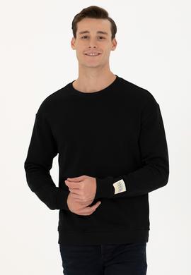 Erkek Siyah Sweatshirt - 50273989043