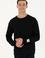 Erkek Siyah Sweatshirt