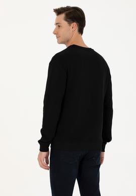Erkek Siyah Sweatshirt - 50273989043