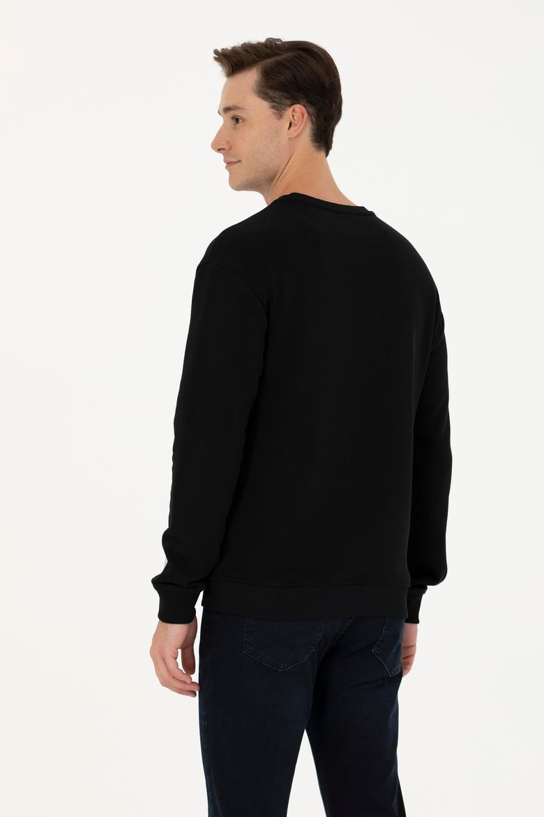 Erkek Siyah Sweatshirt - 50273989043