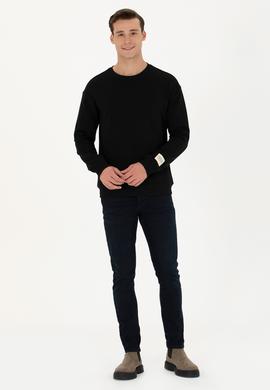 Erkek Siyah Sweatshirt - 50273989043