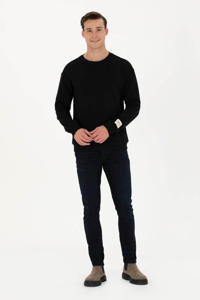 Erkek Siyah Sweatshirt - 50273989043