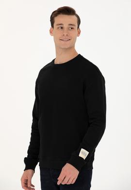 Erkek Siyah Sweatshirt - 50273989043