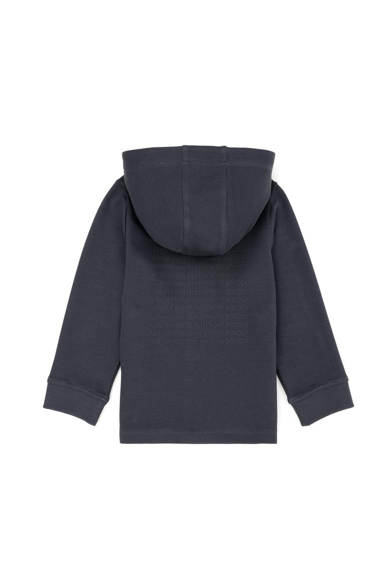 Erkek Çocuk Antrasit Kapüşonlu Sweatshirt - 50270728023