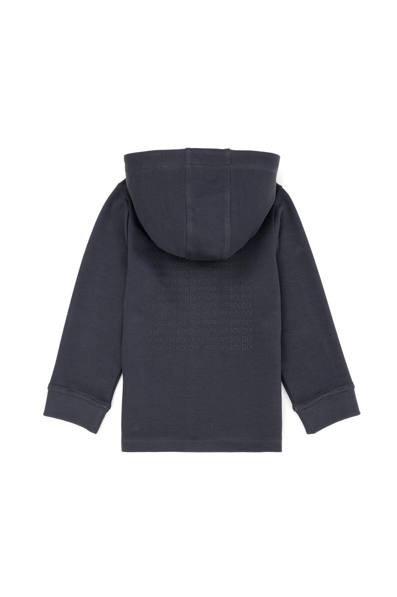 Erkek Çocuk Antrasit Kapüşonlu Sweatshirt