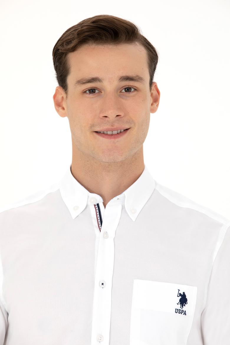 Erkek Beyaz Uzun Kollu Gömlek - 50272811007