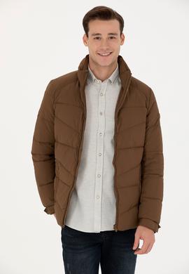 Erkek Açık Haki Mont - 50269807032