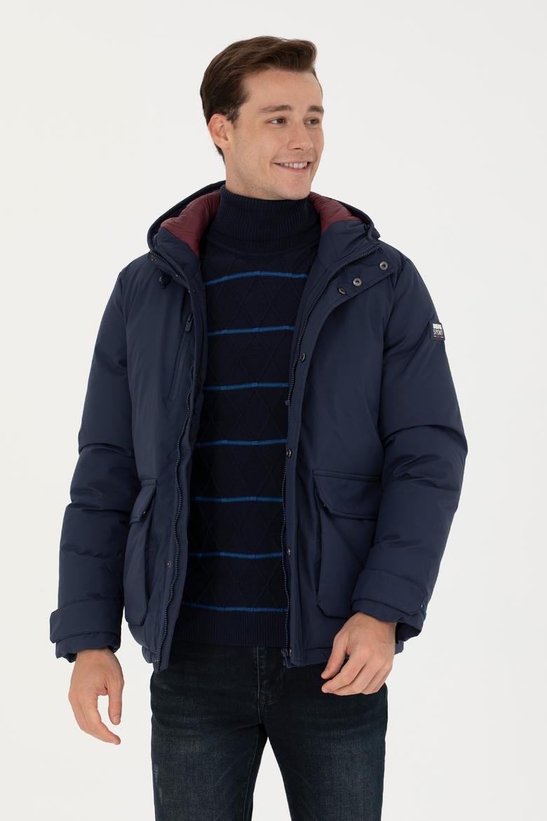 Erkek Lacivert Mont - 50274448003