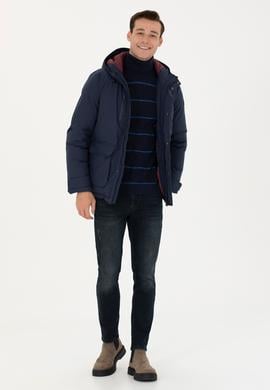 Erkek Lacivert Mont - 50274448003
