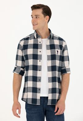 Erkek Lacivert Uzun Kollu Gömlek - 50272441001