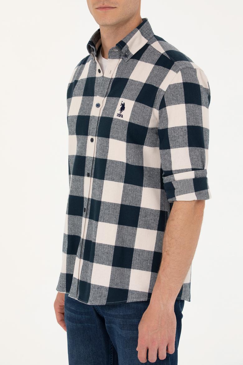 Erkek Lacivert Uzun Kollu Gömlek - 50272441001