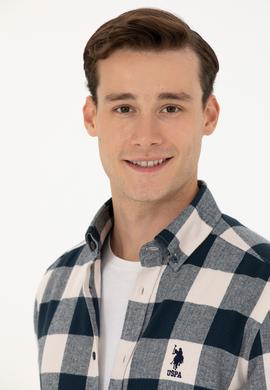 Erkek Lacivert Uzun Kollu Gömlek - 50272441001