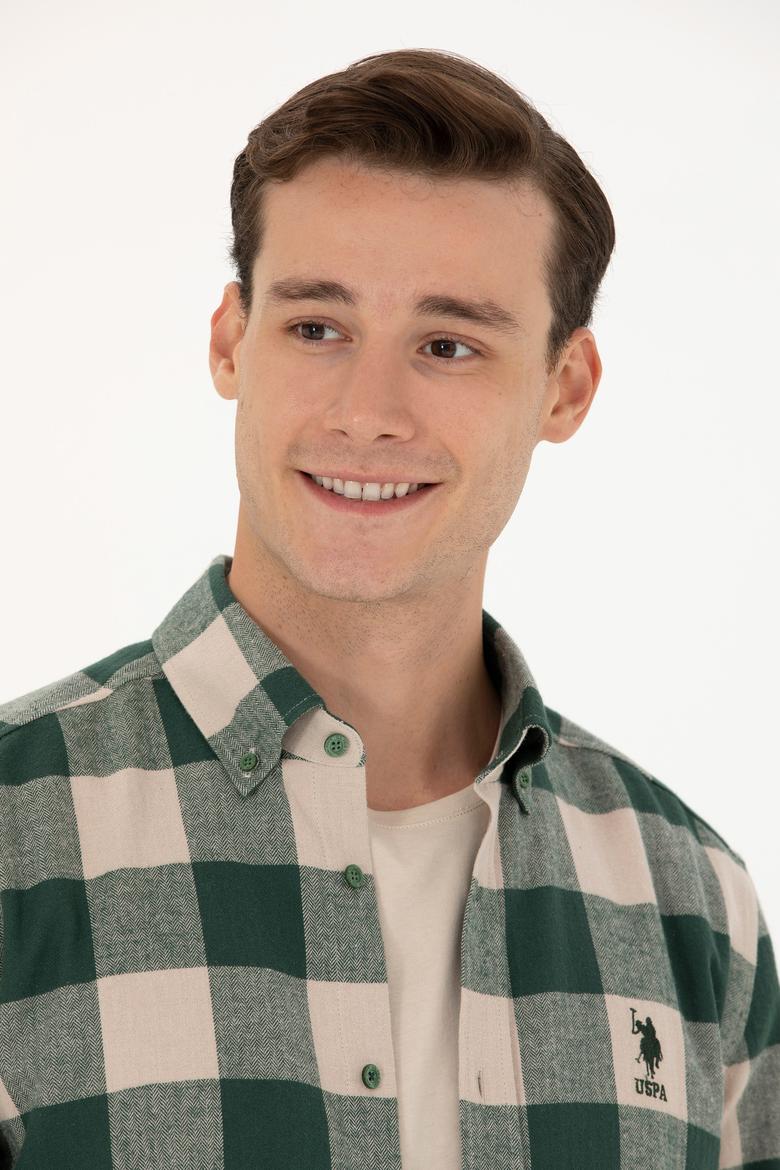 Erkek Oduncu Yeşil Gömlek - 50272441033