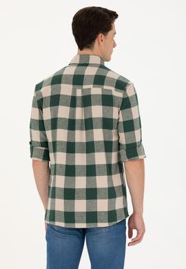 Erkek Oduncu Yeşil Gömlek - 50272441033