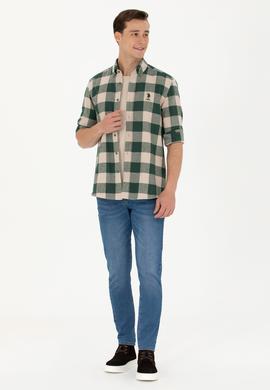 Erkek Oduncu Yeşil Gömlek - 50272441033