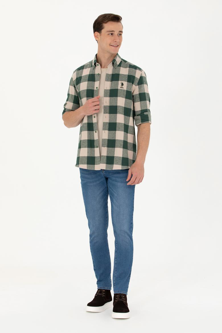 Erkek Oduncu Yeşil Gömlek - 50272441033