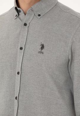 Erkek Antrasit Uzun Kollu Gömlek - 50272689009