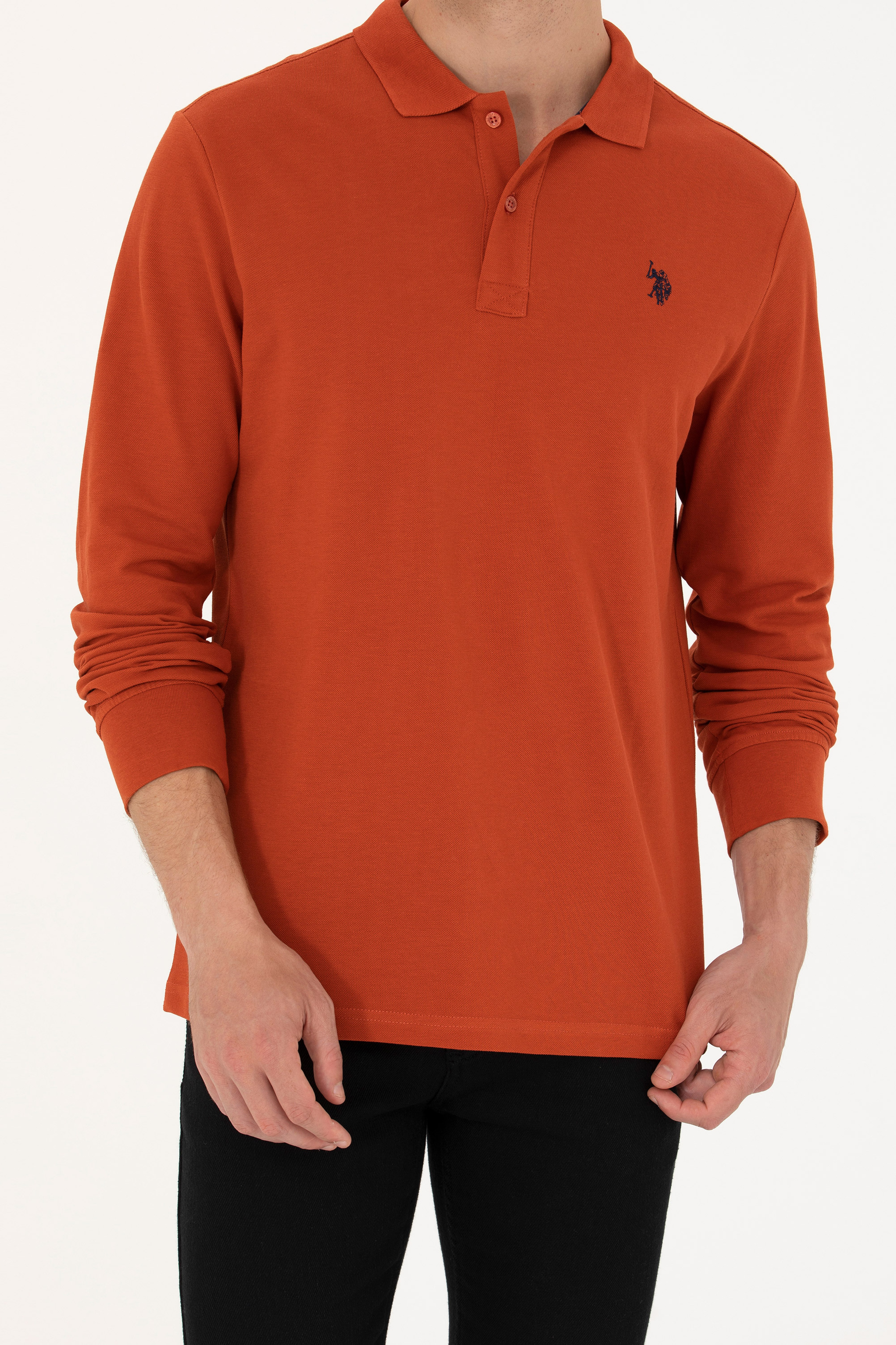 Erkek Kiremit Basic Sweatshirt - Image 6