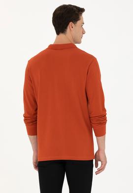 Erkek Kiremit Basic Sweatshirt - 50269405256