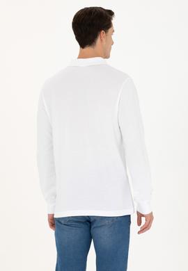 Erkek Beyaz Basic Sweatshirt - 50276314001