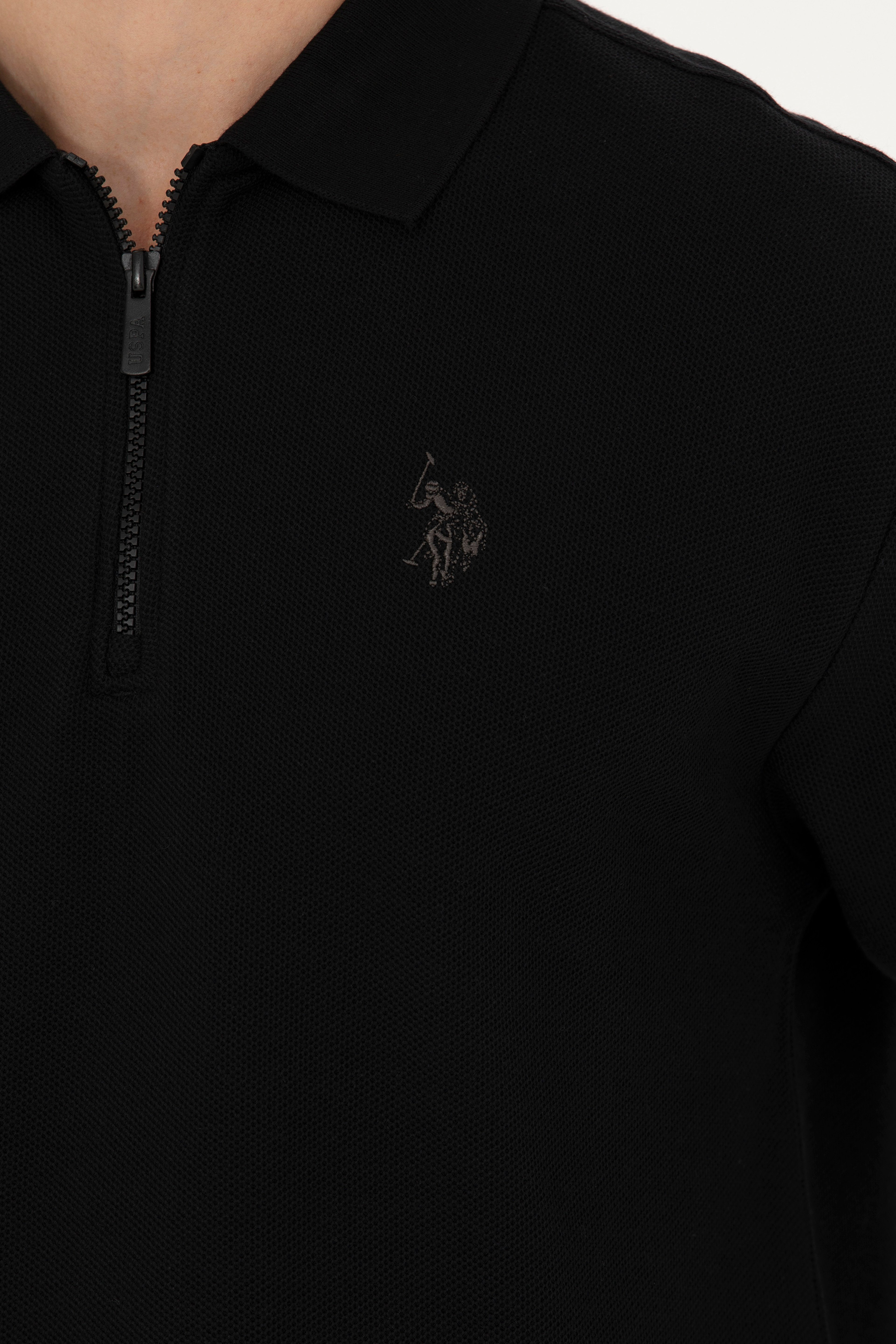 Erkek Siyah Sweatshirt