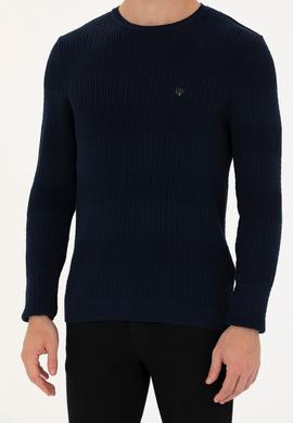 Erkek Lacivert Kazak - 50271042001