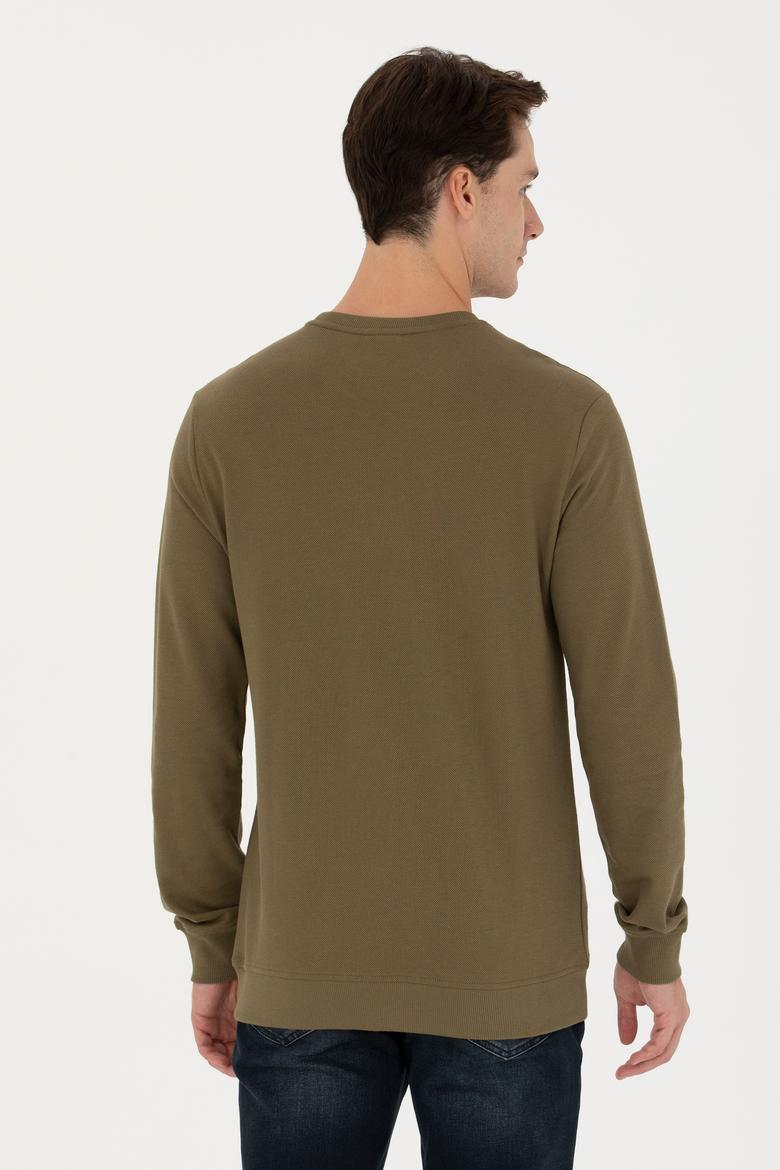 Erkek Haki Sweatshirt - 50270882021