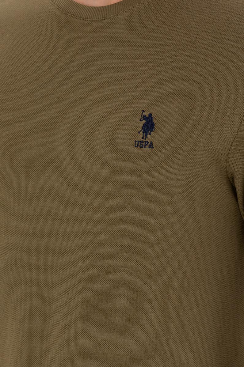 Erkek Haki Sweatshirt