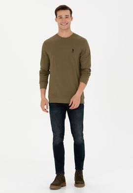 Erkek Haki Sweatshirt - 50270882021