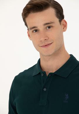 Erkek Koyu Yeşil Basic Sweatshirt - 50269403158