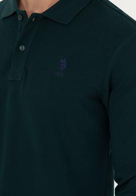 Erkek Koyu Yeşil Basic Sweatshirt - 50269403158